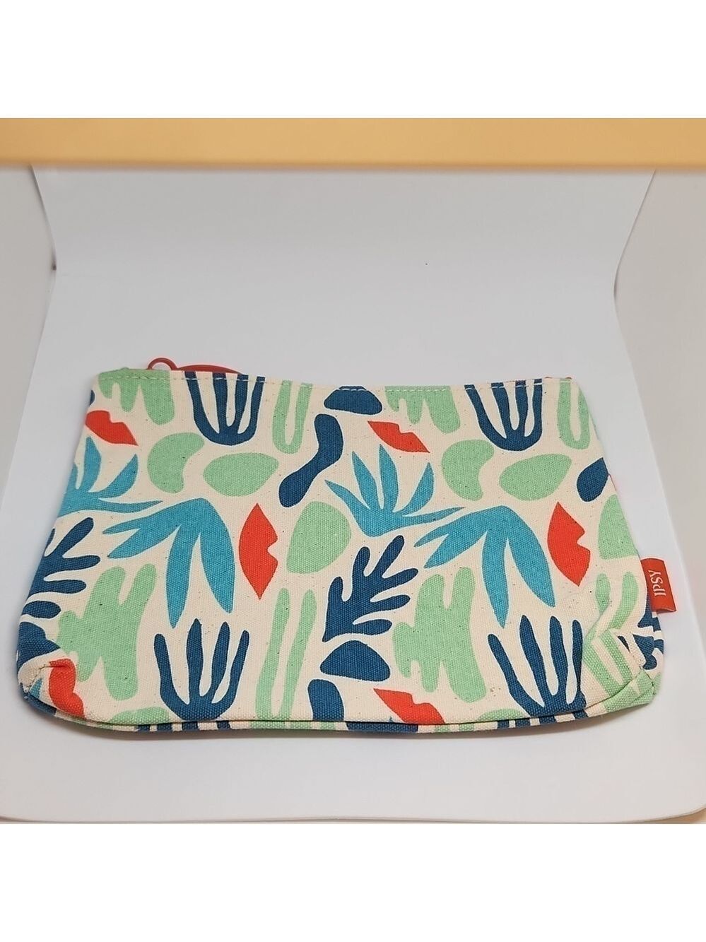 Ipsy multicolor shapes  - makeup pouch